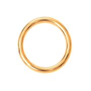 O-ring. Lukket. Forgyldt. 16 mm. 10 stk.